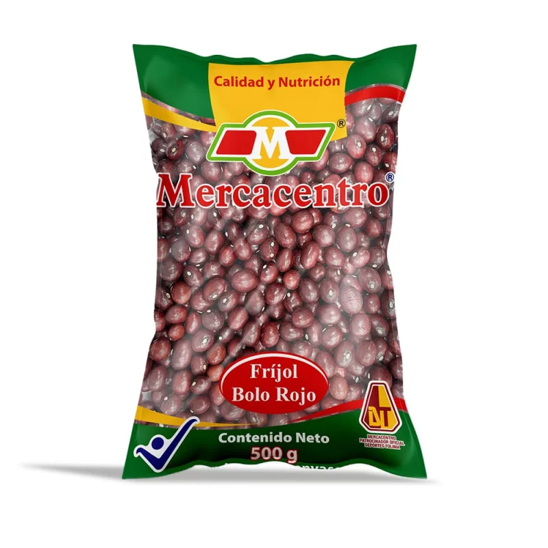 Frijol Bolo Rojo Mercacentro 500 g