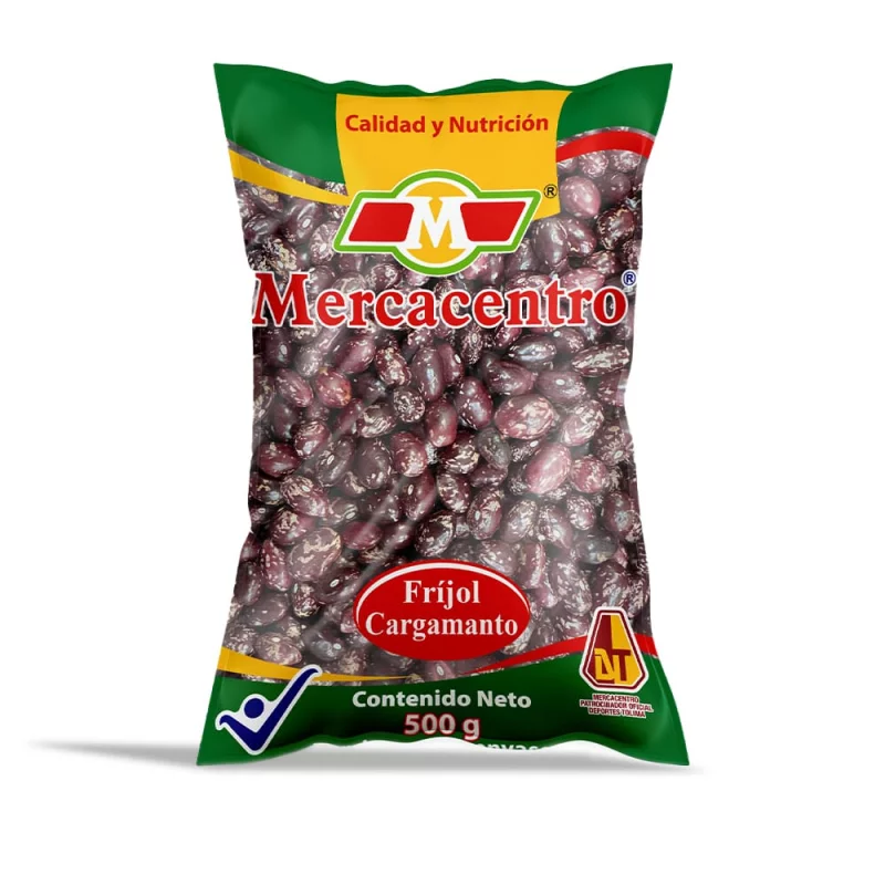 Frijol Cargamanto Mercacentro 500 g