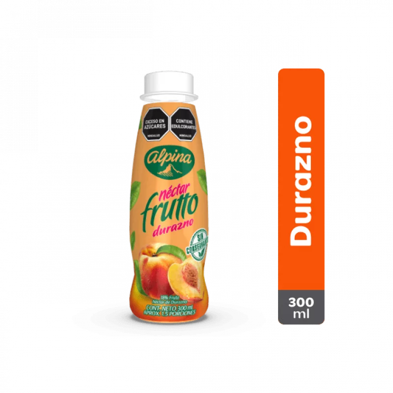 Frutto Alpina Durazno 300 ml