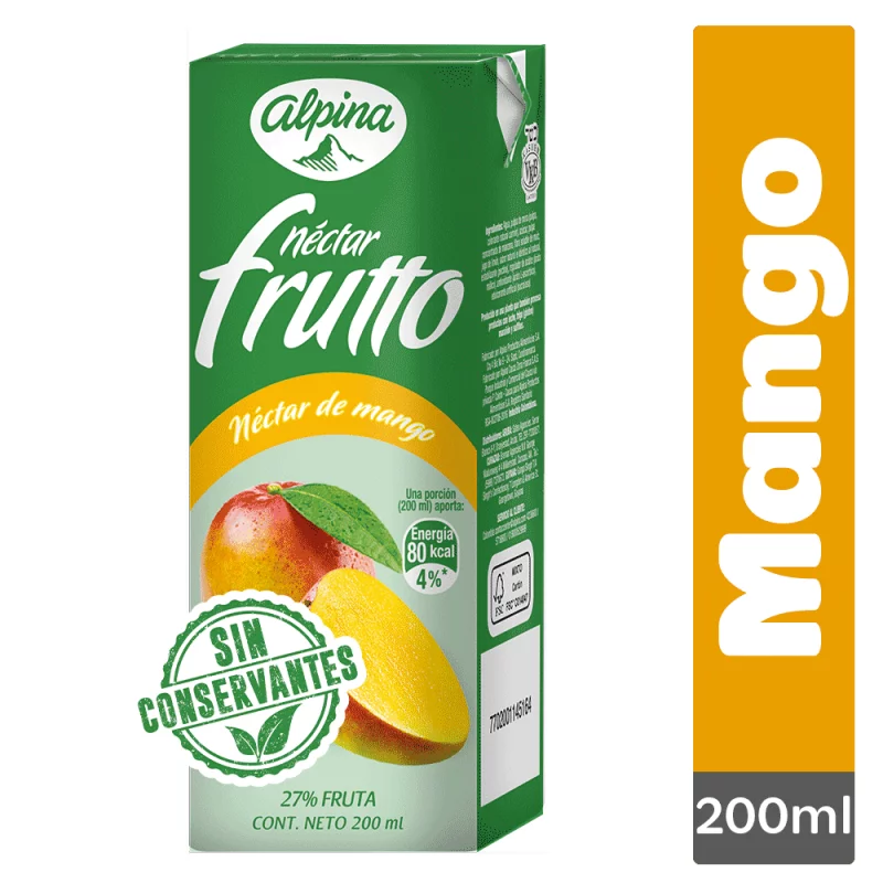 Frutto Mango Caja 200 ml