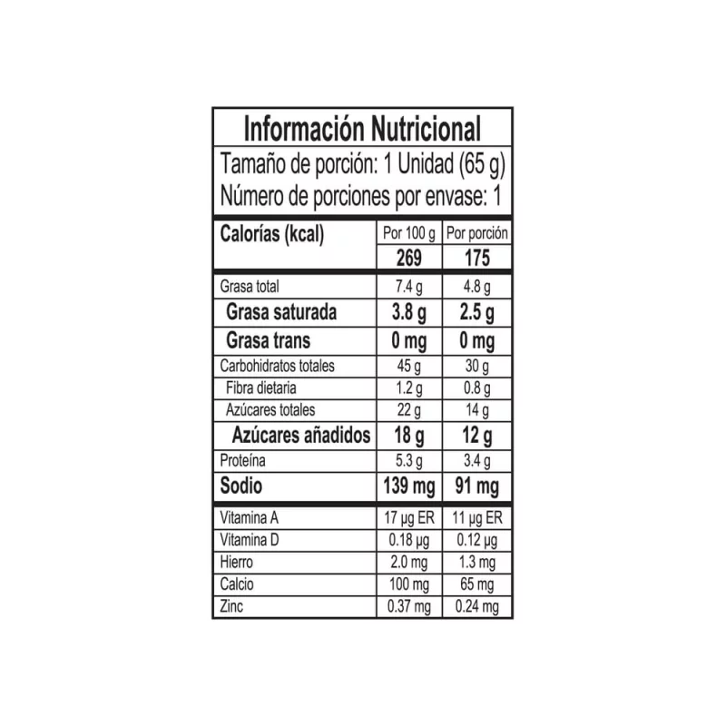Galleta Con Helado Crem Helado Napolitano x 65 g