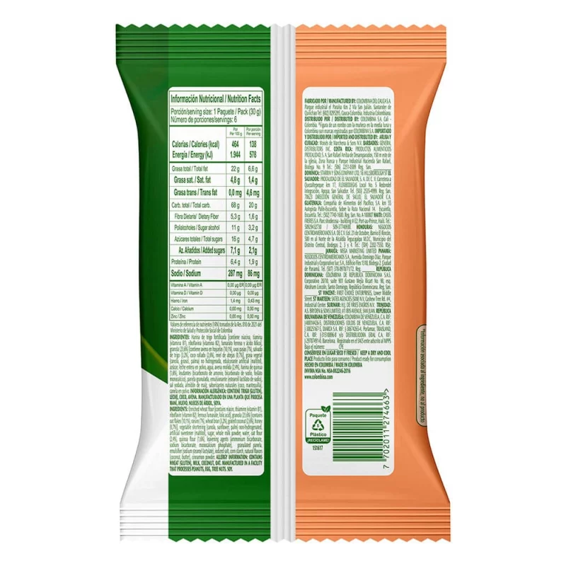 Galleta Crakeñas 100% Avena Granola 180 g
