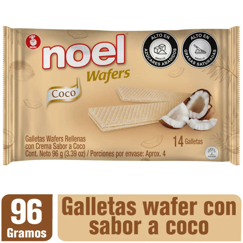 Galleta Noel Coco Wafer x 96 g