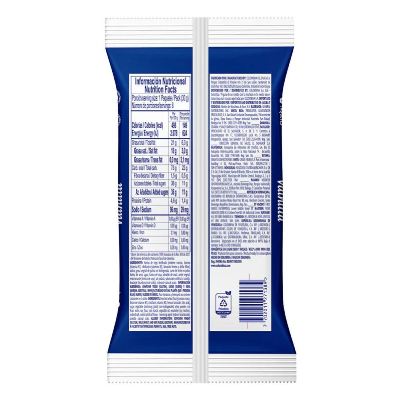 Galletas Bridge *8 und Vainilla 240 g
