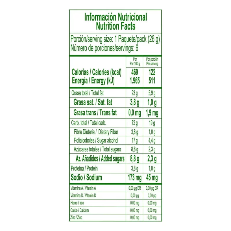 Galletas Bridge Gluten Free Chocolate 155 g