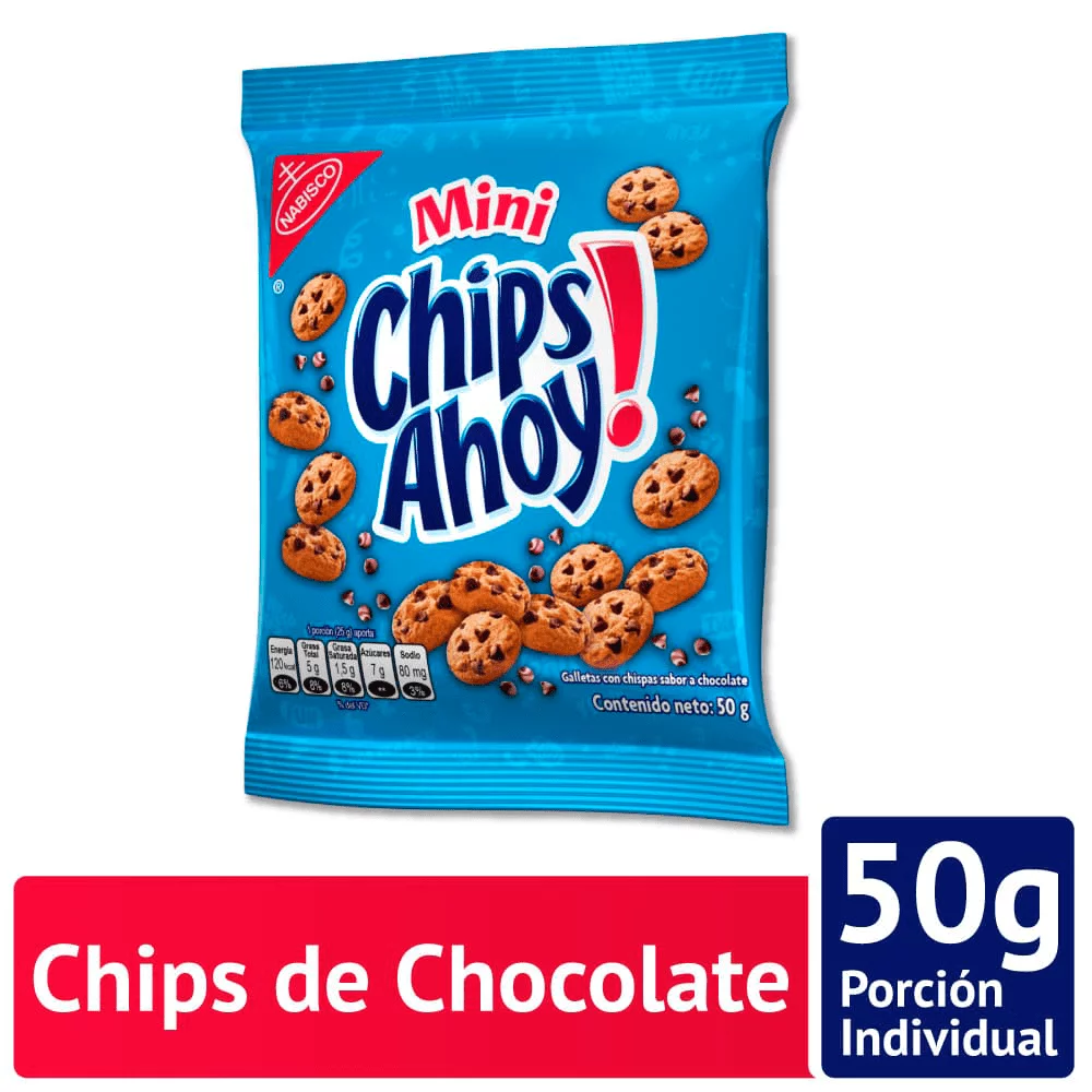 Galletas Chips Ahoy 50 g