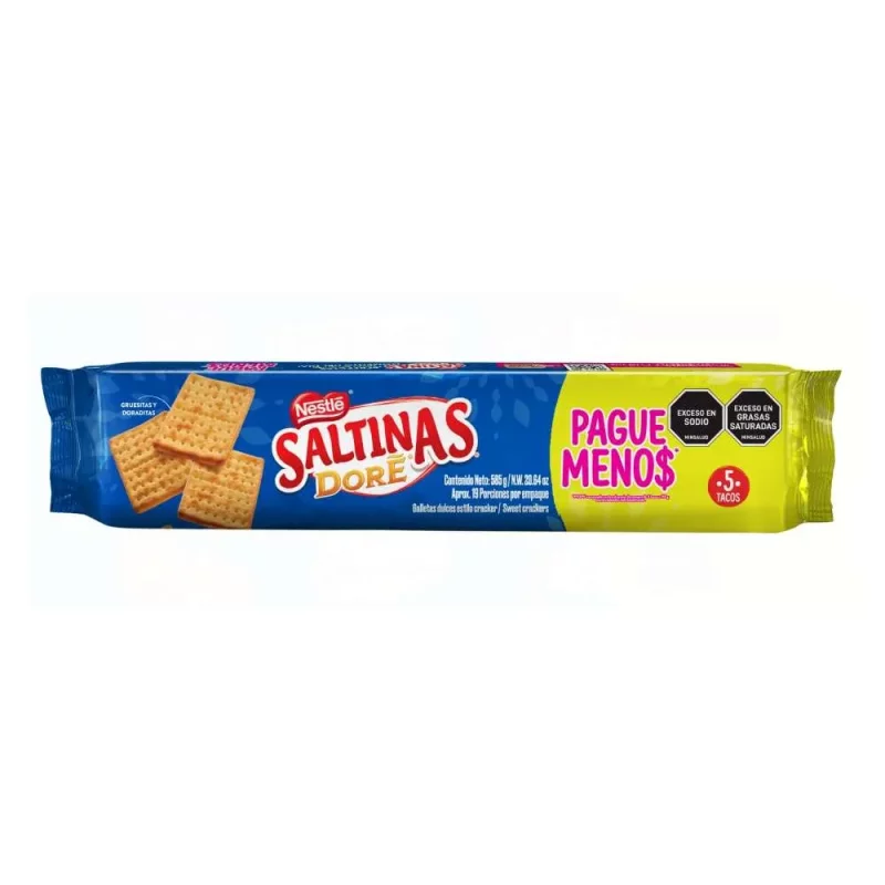 Galletas Dore 5 Tacos Precio Especial 585 g