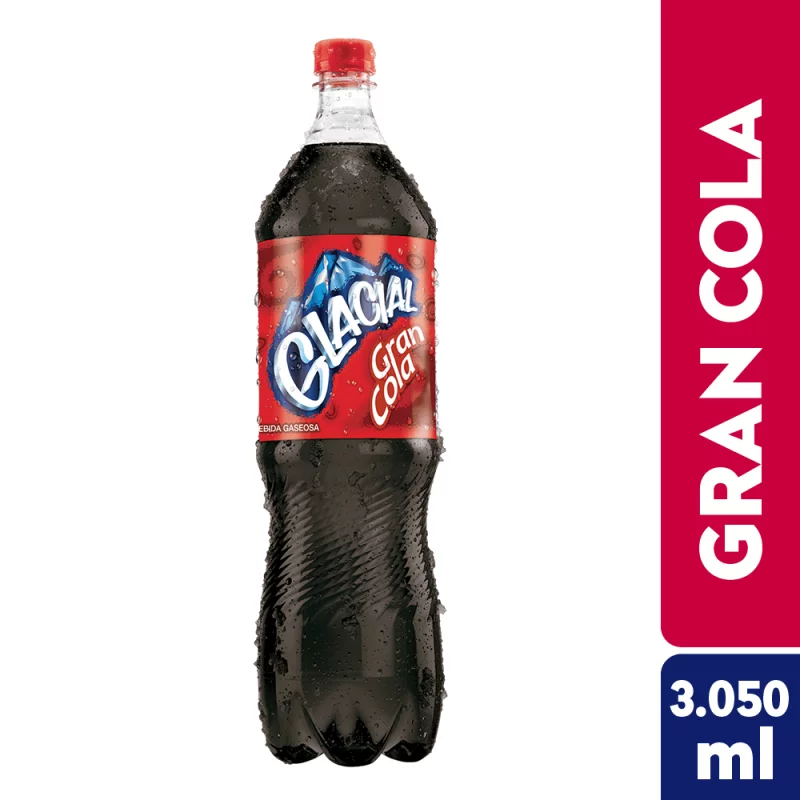 Gaseosa Glacial Gran Cola 3050 ml