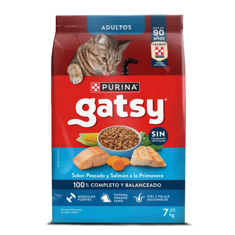 Gatsy Pescado Y Salmón AduLitrosos x 7000 g
