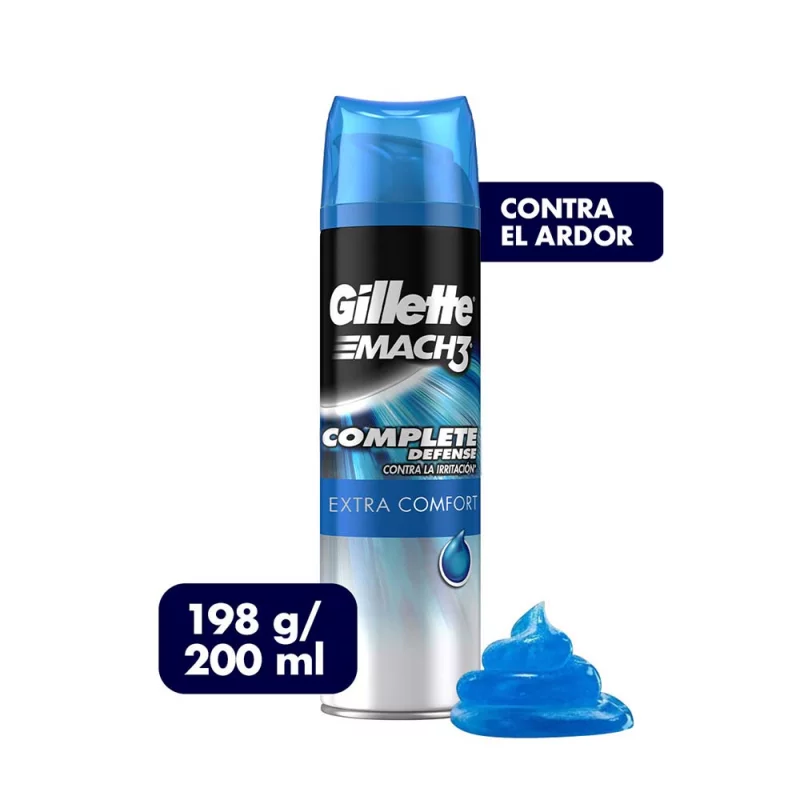 Gel Gillette Mach3  198 g | Extra Confort