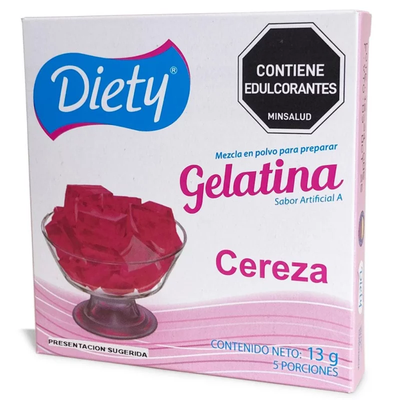 Gelatina Diety x 13 g Cereza