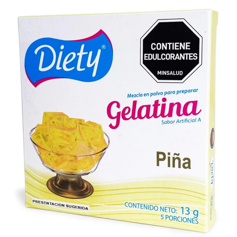 Gelatina Diety x 13 g Pina