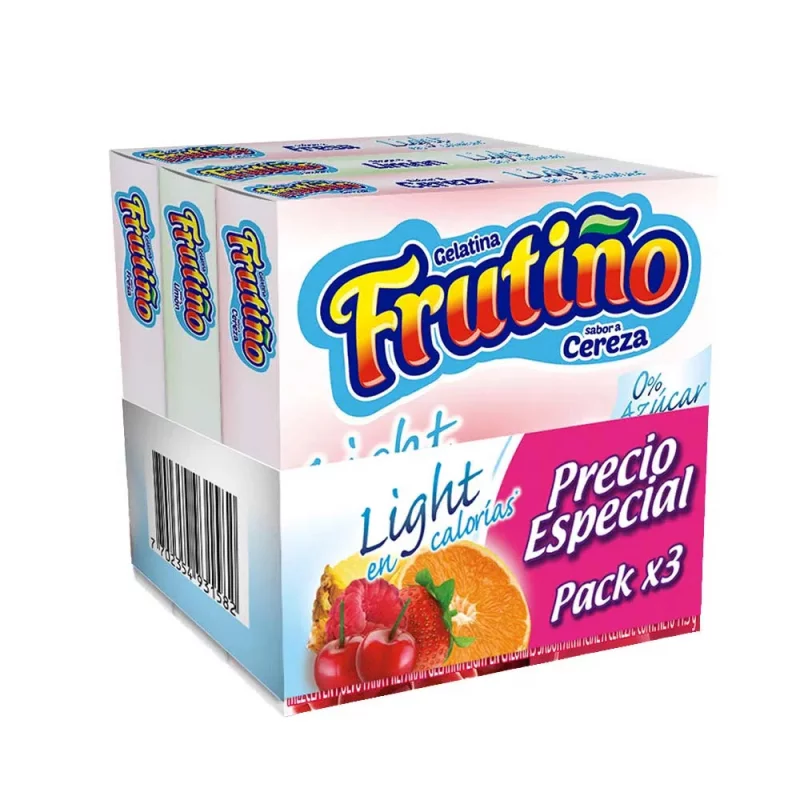 Gelatina Frutino Light Limon 3 x 11.5 g
