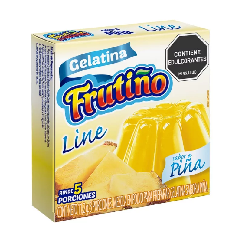 Gelatina Frutiño Line Pina x 11.2 g