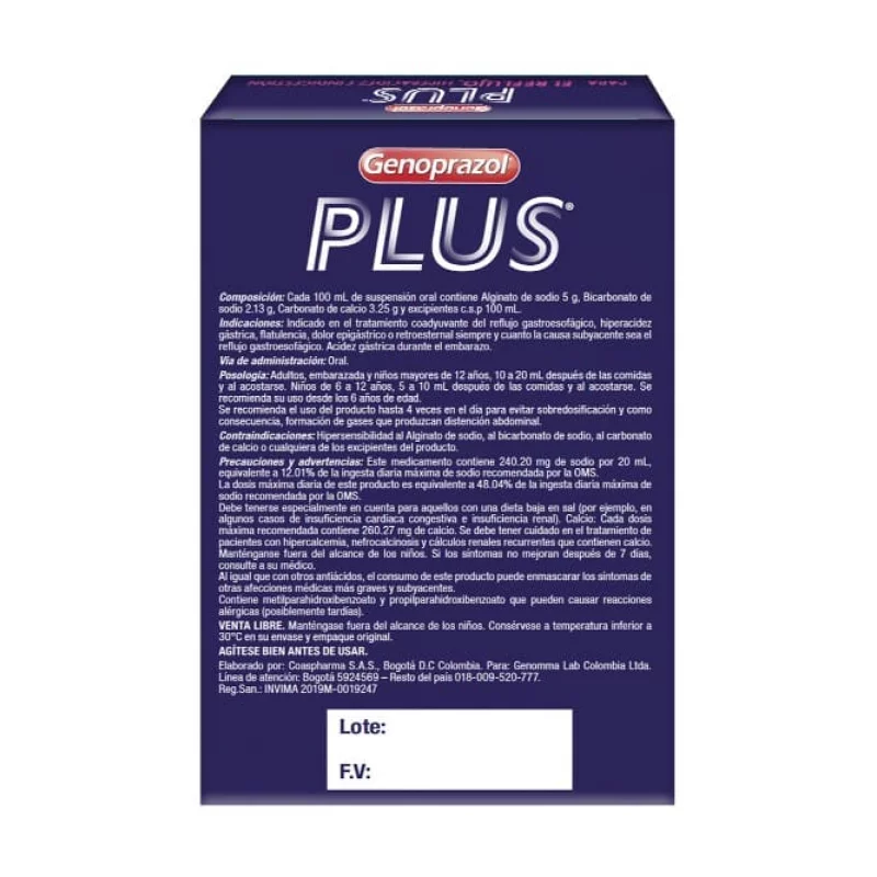 Genoprazol Plus 10 und x 10 ml