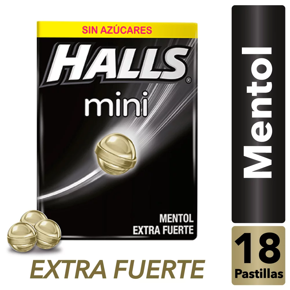 Halls Mini Zero Extra Strong 15 g