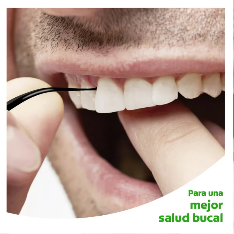 Hilo Dental Natural Extracts Carbón 25mts
