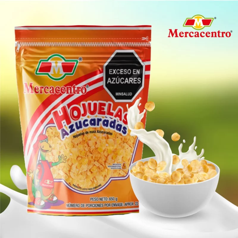 Hojuelas Azúcaradas Mercacentro x 650 g