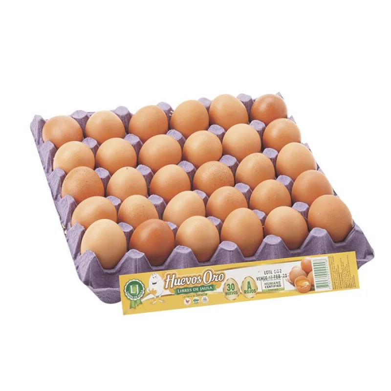 Huevos Tipo A x 30 und Huevos Oro