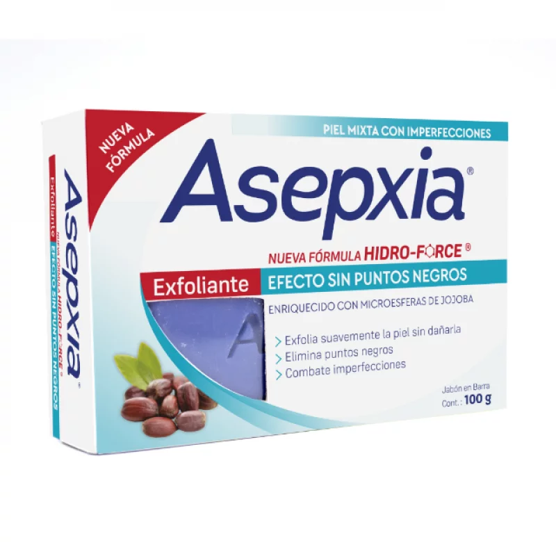 Jabon Asepxia 100 g Exfoliante