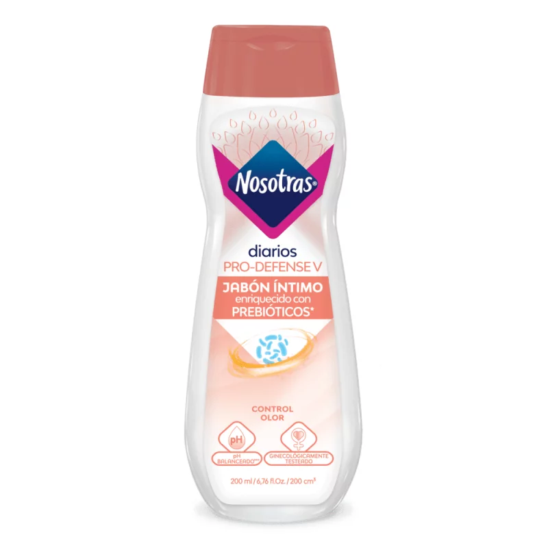 Jabon Intimo Nosotras Con Prebioticos x 200 ml