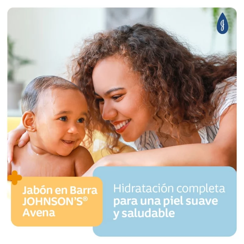 Jabon Johnson Baby 3X110 g Avena