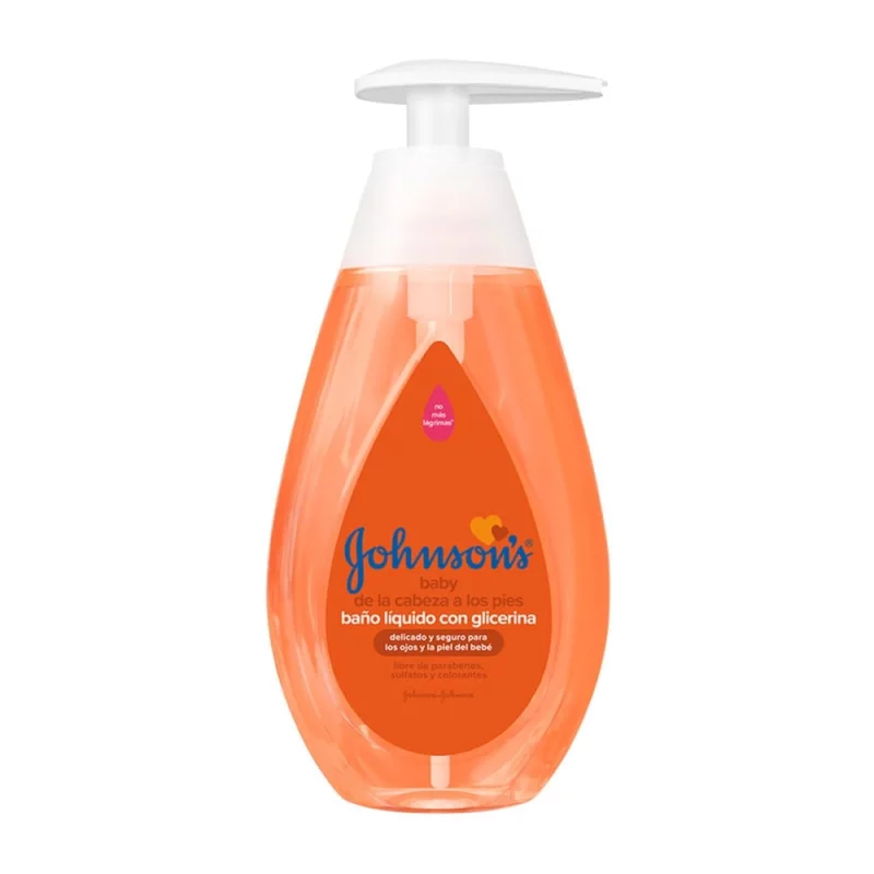 Jabón Johnson Baby 400 ml Líquido Pies A Cabeza