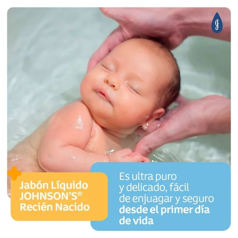 Jabón Johnson Baby Líquido 200 ml Recién Nacido