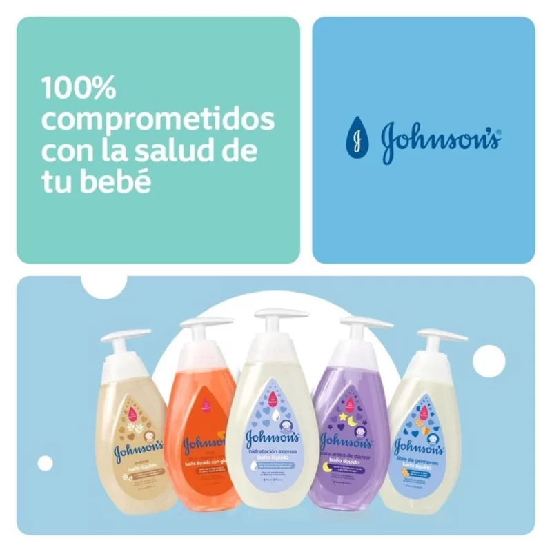 Jabón Johnson Baby Líquido 400 ml Hidratación Intensiva