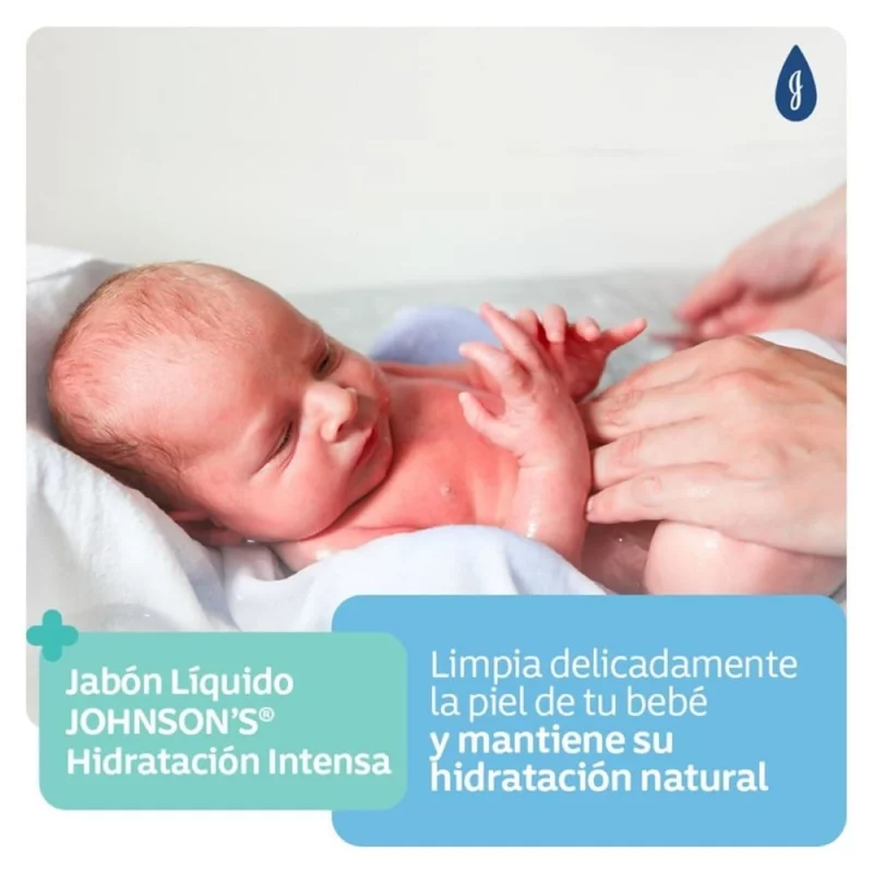 Jabón Johnson Baby Líquido 400 ml Hidratación Intensiva