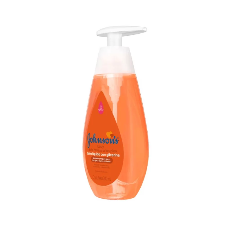 Jabón Johnson Baby Líquido x 200 ml Pies A Cabeza