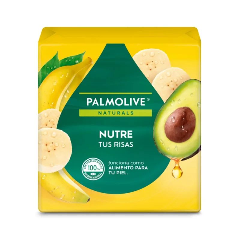 Jabón Palmolive Banana y Aguacate 3x110 g