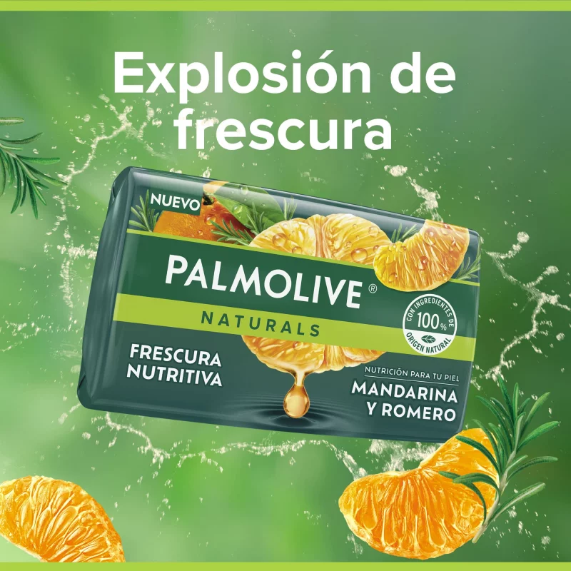 Jabón Palmolive Mandarina Y Romero 3 und x 330 g
