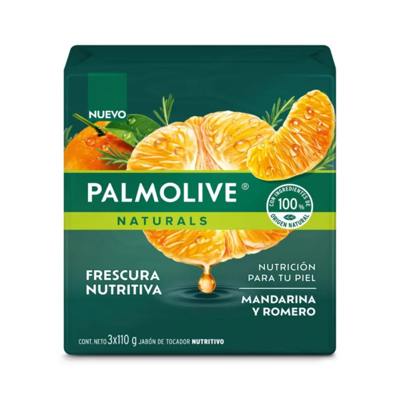 Jabón Palmolive Mandarina Y Romero 3 und x 330 g