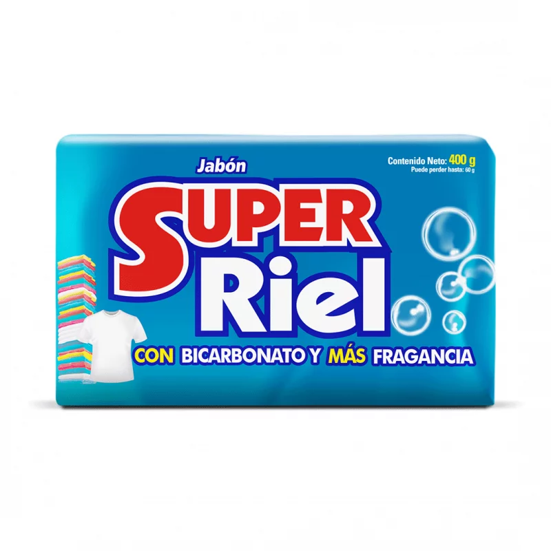 Jabón Super Riel 400 g