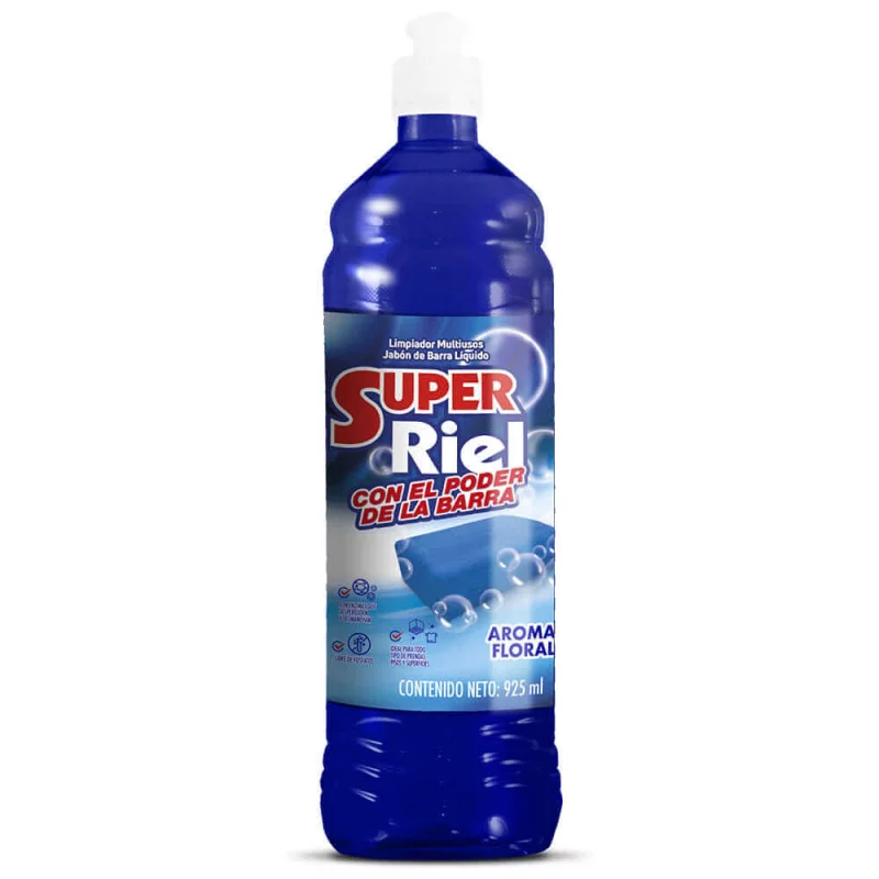 Jabon Super Riel Liquido Multiusos x 925 ml