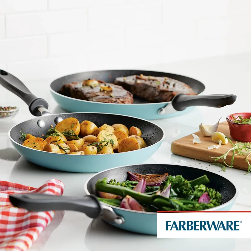 Juego Sartenes Farberware Aluminio AA x 3 und