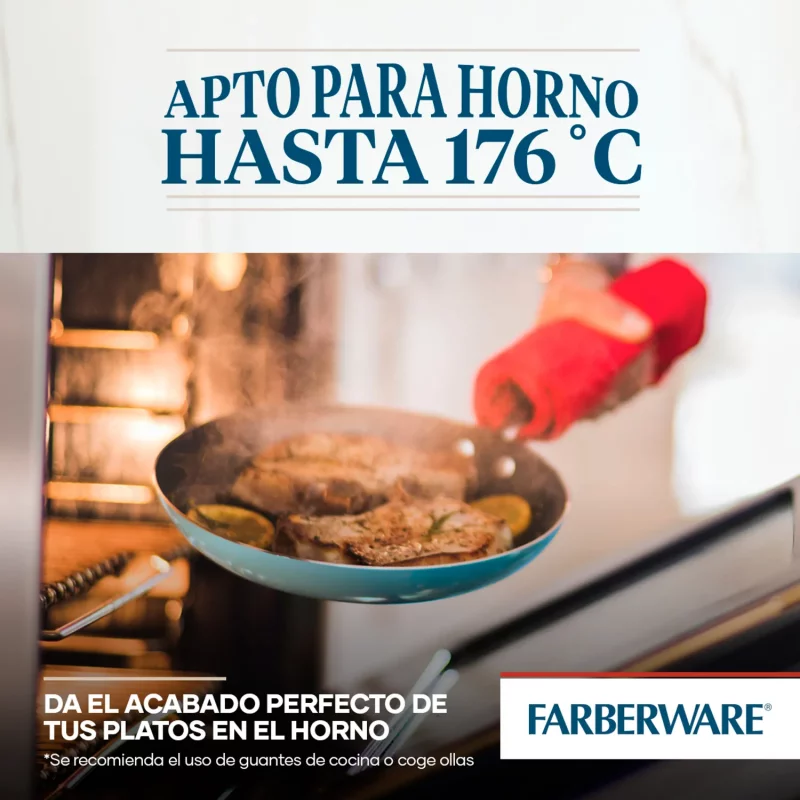 Juego Sartenes Farberware Aluminio AA x 3 und