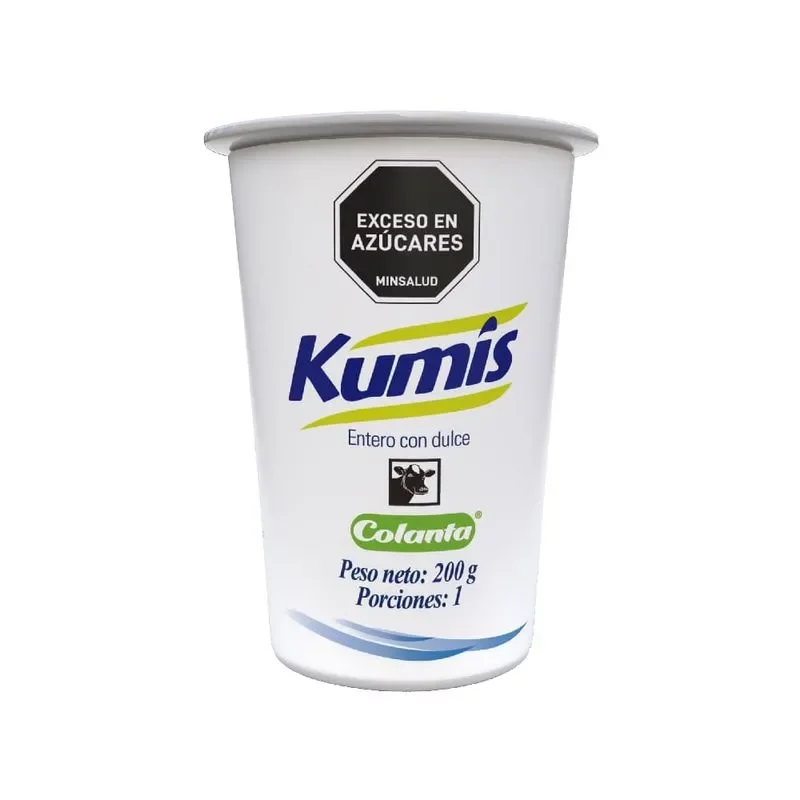 Kumis Colanta Vaso x 200 ml