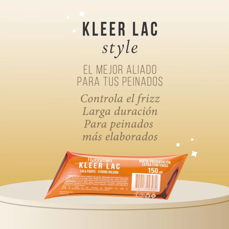 Laca Kleer Lac Sachet Fuerte x 150 ml