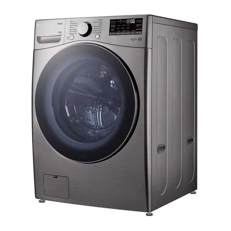 Lavadora LG 22 kg Gris WM22VV26R.ASSECOL