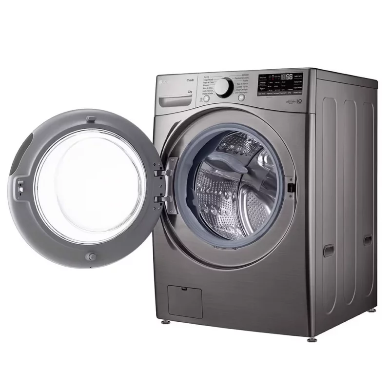 Lavadora LG 22 kg Gris WM22VV26R.ASSECOL
