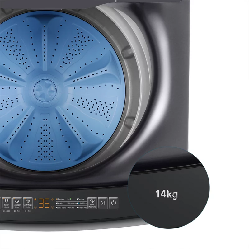 Lavadora Mabe 14 kg  Gris LMA4120WDGAB0