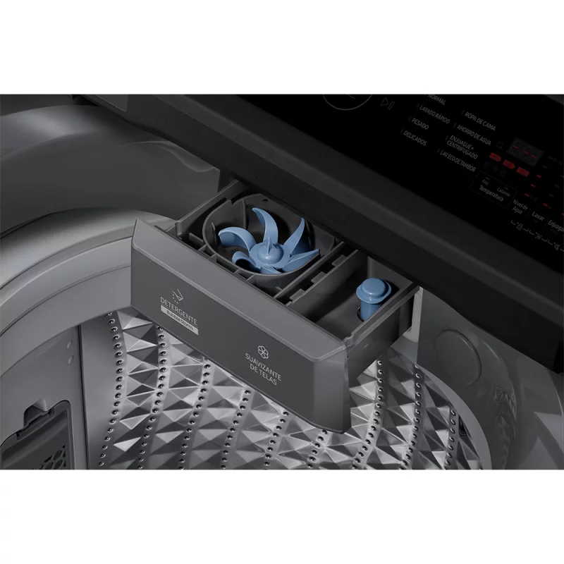 Lavadora Samsung Carga Superior 19 kg Gris WA19CG6441BDCO