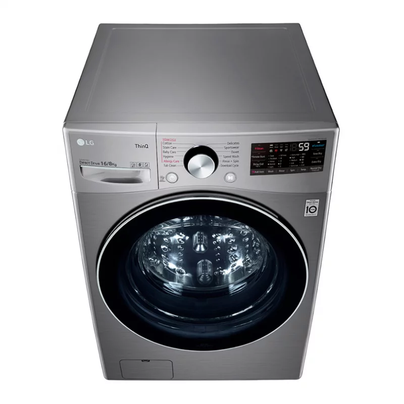 Lavadora Secadora LG Carga Frontal 16 kg WD16EG2S6 Gris