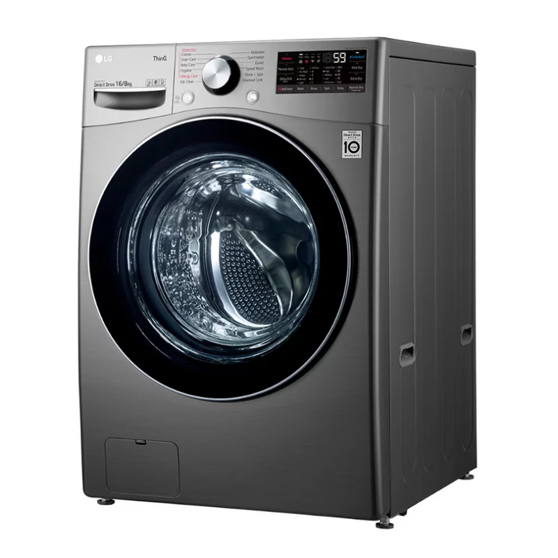 Lavadora Secadora LG Carga Frontal 16 kg WD16EG2S6 Gris