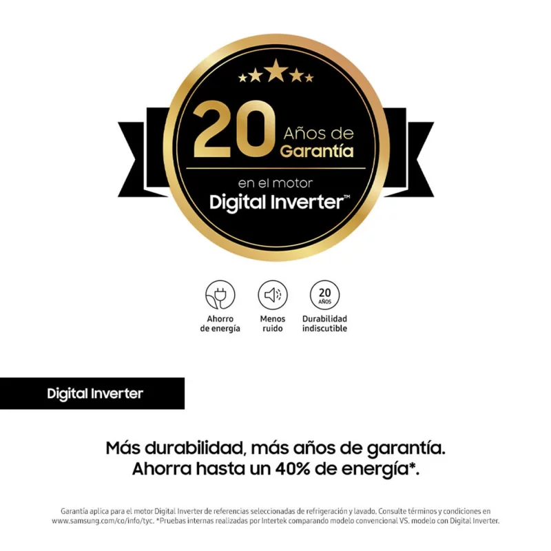 Lavadora Secadora Samsung 18 kg WD18T6000GV