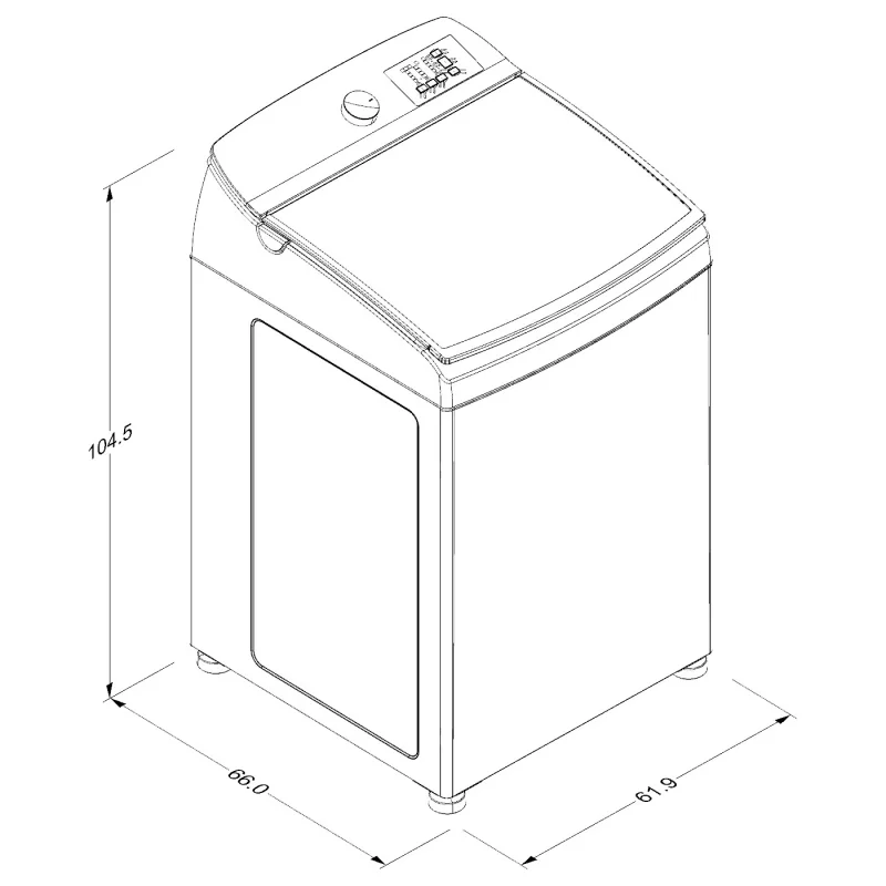 Lavadora Whirlpool 17 kg  Xpert Dual Gris WWN17ABAAC