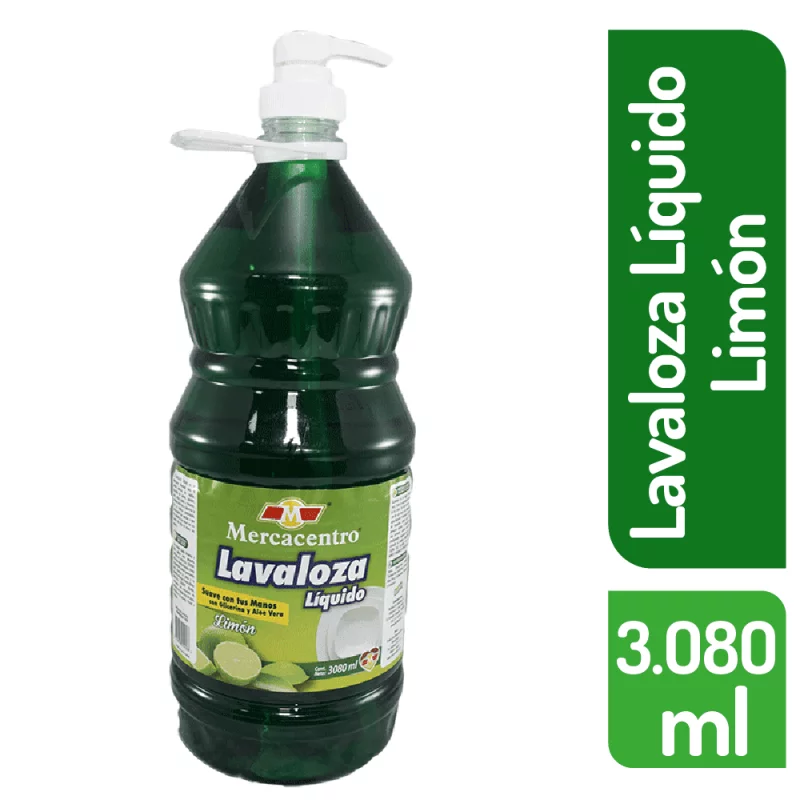 Lavaloza Mercacentro Limón Líquido 3080 ml