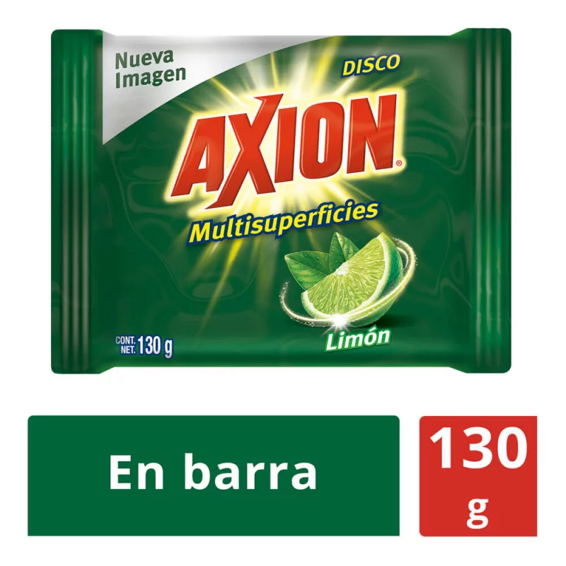 Lavaplatos en Barra Axion Limón 130 g